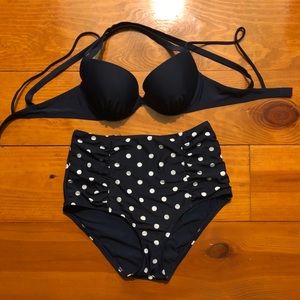 Never worn! High rise bikini from Aerie